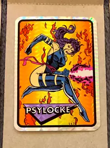 1993 MARVEL UNIVERSE IMPEL #44 PSYLOCKE VENDING MACHINE X-MEN STICKER CARD NM/M - Picture 1 of 2