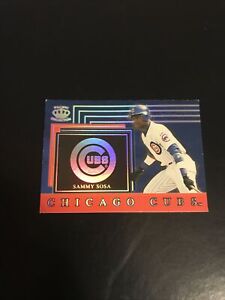 Sa1999 Pacific Crown Collection Team Checklists Cubs Baseball Card #6 Sammy Sosa