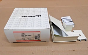 1 NEW WIREMOLD V3011E 3000 SERIES 90 DEGREE FLAT ELBOW IVORY (8 AVAILABLE) - Picture 1 of 5