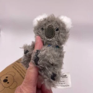 Girl Scouts Koala Clip On Plush 4” Gray NWOP - Picture 1 of 3