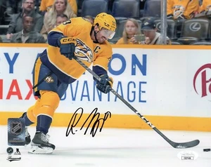 Roman Josi autographed signed 8x10 photo NHL Nashville Predators JSA COA - Picture 1 of 2