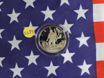 1992-S Columbus Commemorative Proof Half Dollar - in capsule no box (Z639) - Image 1 of 2