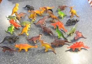 6 NEW ASSORTED TOY DINOSAURS 6" DINOSAUR FIGURES DINO ANIMAL KIDS PLAYSET DINOS - Picture 1 of 9