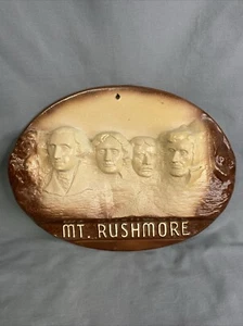 VINTAGE MT. RUSHMORE WANDRELIEF TOTHOLZ GRANIT & MARMOR 70er Jahre - Bild 1 von 6