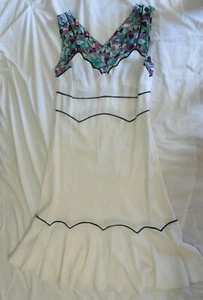 EMILIO PUCCI Kleid schwarz 100% Seide Gr. IT 44, US 10, L-XL, F40 - Bild 1 von 8