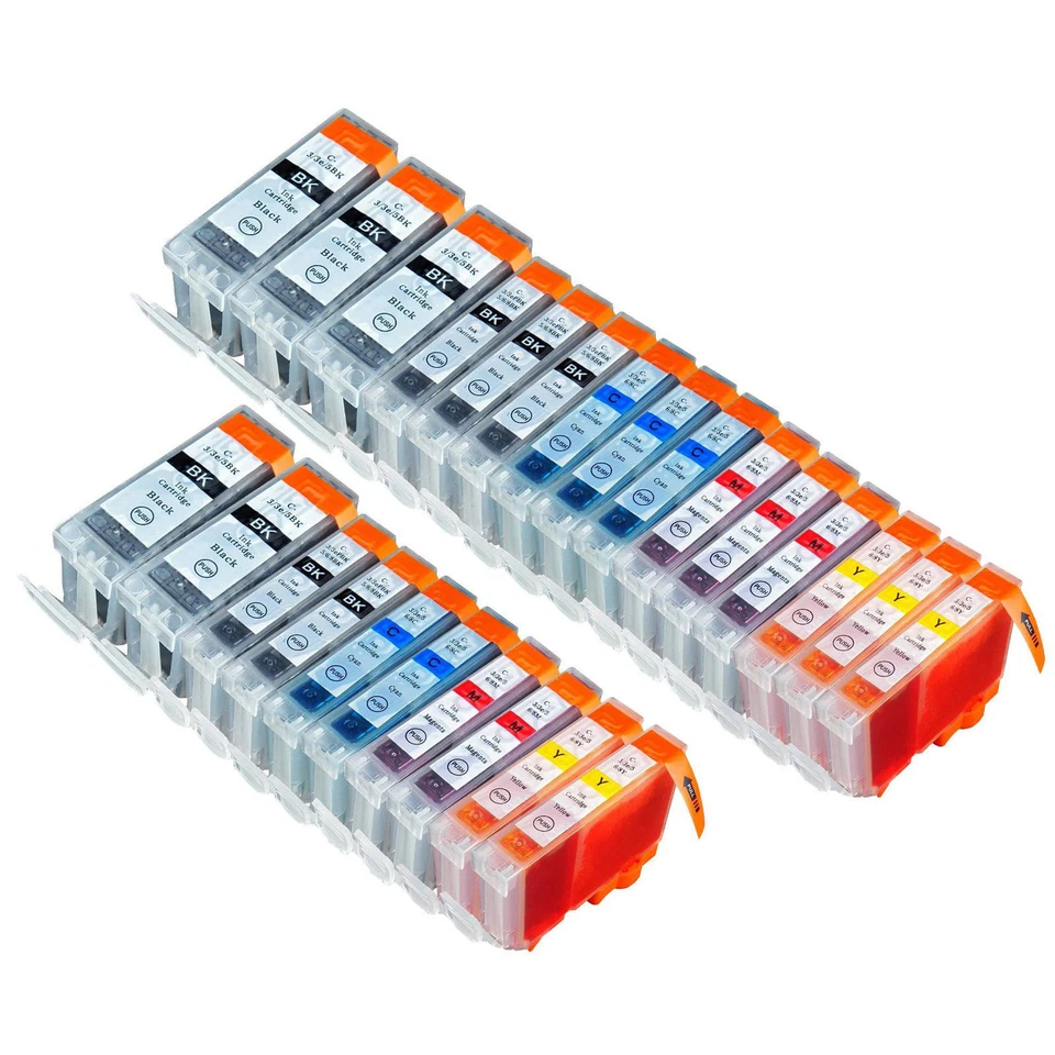 25PK Comp  Ink Cartridges For Canon PGI5 CLI8 PIXMA MX850 MP500 MP530 - Image 1 of 1