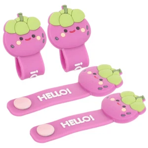 4 Pcs Aufbewahrungsschnalle Reisen Kabelmanagement -Krawatten Kabelumwicklung - Afbeelding 1 van 12