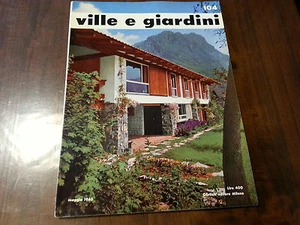 Ville e Giardini giornale rivista GORLICH EDIOTRE  n° 104 Maggio 1965 - Foto 1 di 1