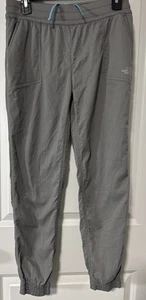 The North Face Youth Girls L Gray Drawstring Jogger Pants Waist 28” Inseam 26” - Picture 1 of 13