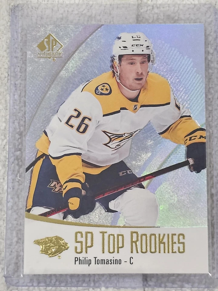 2021-22 Upper Deck SP Top Rookies Philip Tomasino Rookie Card #TR-15 - Image 1 of 2