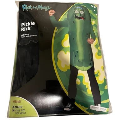 Disfraz Pickle Rick & Morty Unisex Halloween Espíritu Adulto Talla Única Fiesta Foto 1 de 4