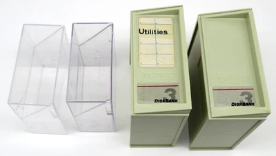 Vintage 3.5 Floppy Disk Diskette Folding Compact Storage - Image 1 of 4