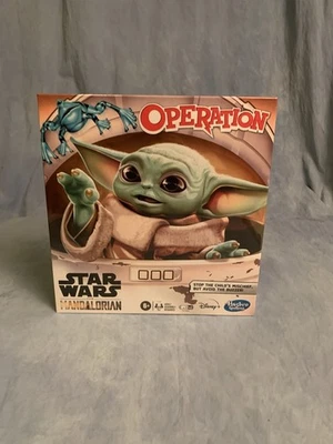 Hasbro Disney OPERATION Star Wars The Mandalorian Board Game - New Sealed Box - Image 1 of 4