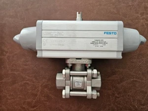 NEW FESTO VZBA-1/2" ACTUATOR BALL VALVE FREE FAST SHIPPING - Picture 1 of 16