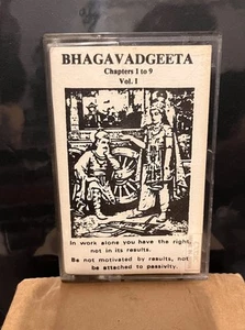 Sri Shirdi Sai Baba - Bhagavadgeeta Ch 1-9 Vol 1, Indian World Cassette - Picture 1 of 4