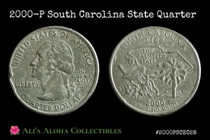 2000-P South Carolina Quarter ✨MAD Strike/Partial Collar + Clad/Annealing Error✨ - Picture 1 of 3