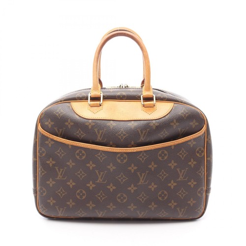 LOUIS VUITTON（LV） Borsa a mano da bowling Louis Vuitton Deauville Monogram in tela rivestita in PVC