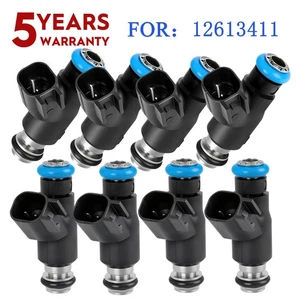8PC NEW Fuel Injectors 12613411  For 2010-2014 Chevrolet Suburban 1500 5.3L V8 - Bild 1 von 10