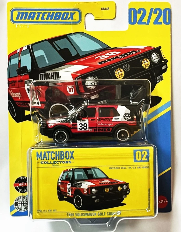 Matchbox Collectors #02 (1990 Volkswagen Golf Country) - Image 1 of 1