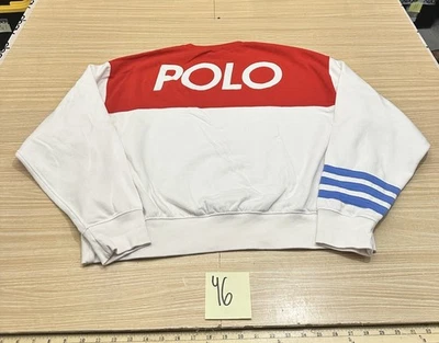 ¡DEFECTUOSO! Polo Ralph Lauren Ski Cuello Redondo Sudadera Para Hombre Talla 2XL Colorblock Foto 1 de 4