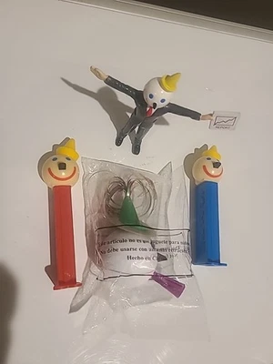 1999 Jack In The Box Kids Meal Toy & New Year 2000 Antenna Ball & Two Pez - Image 1 of 4