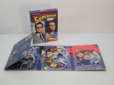 Adventures of Superman Seasons 3 & 4 DVD Set George Reeves Classic TV Show - Image 1 of 4