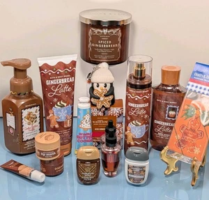 Juego de 15 galletas de jengibre con leche heladas de jengibre mantequilla trufa baño y cuerpo funciona - Imagen 1 de 24