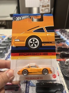 Hot Wheels 2023- 1971 Porsche 911- HW Silver Series- Porsche Edition- Orange - Picture 1 of 6