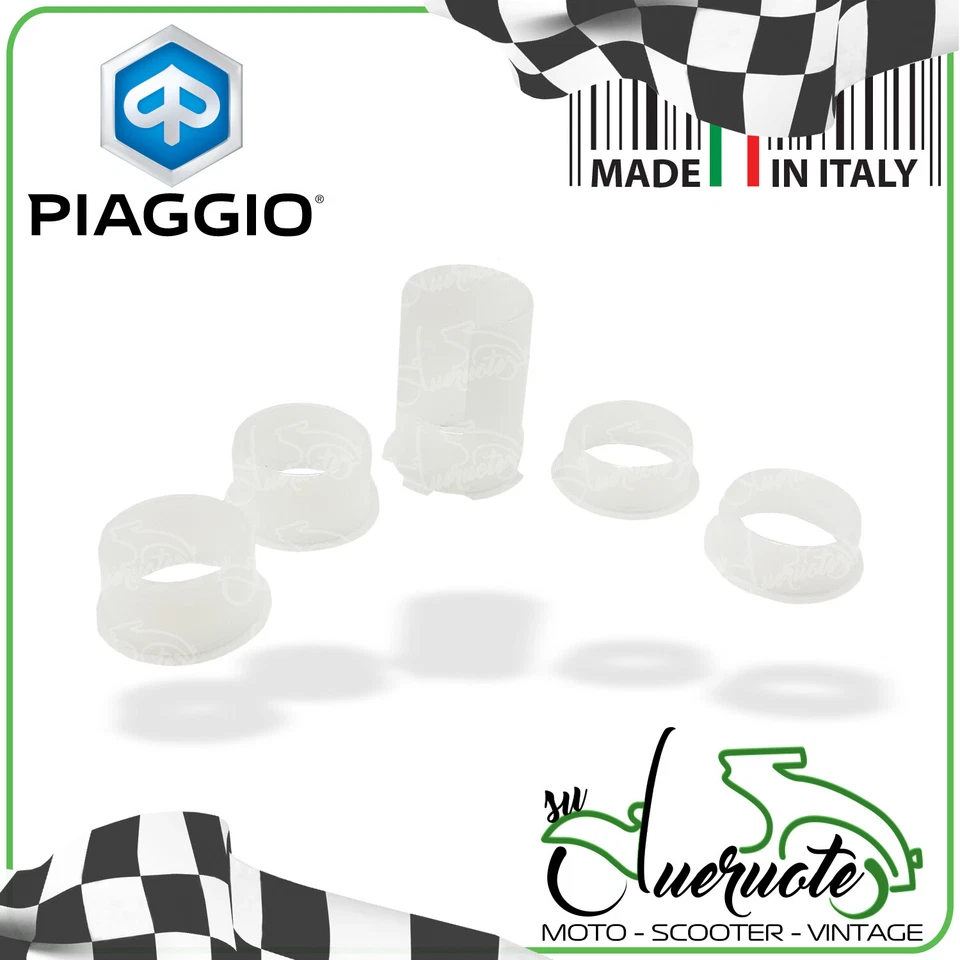 MANUBRIO VESPA KIT BOCCOLE CAMBIO GAS BOCCOLA PX 200 150 125 T5 LML STAR PIAGGIO
