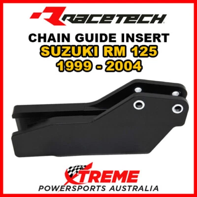 Guia de corrente preta Rtech para Suzuki RM125 RM 125 1999-2004  - Imagem 1 de 2