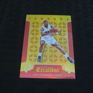 2015-16 Panini Excalibur Crusade Gold Joe Johnson 86/149     