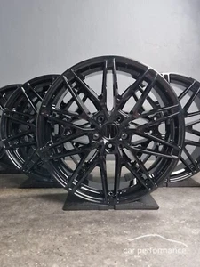 Cerchi Porsche Macan Electric 22 pollici originali 95C RS Spyder design nuovi - black - Foto 1 di 7
