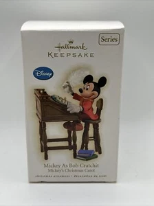 NEW Hallmark Keepsake Series Mickey As Bob Cratchit Mickey's Christmas Carol - Picture 1 of 1