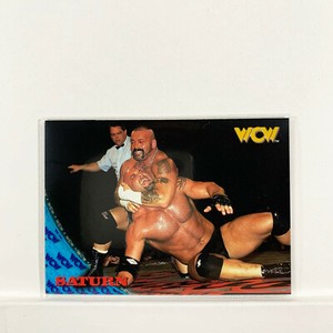 Saturn - Topps 1998 WCW NWO Wrestling Card #22