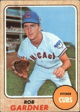 1968 Topps Baseball Card #219 Rob Gardner - GOOD
