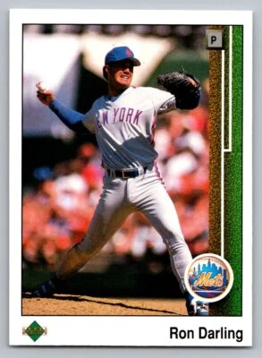 1989 Upper Deck #159 Ron Darling - Image 1 of 2