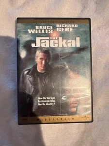 VINTAGE DVD THE JACKAL BRUCE WILLIS RICHARD GERE 1997 WIDESCREEN - Picture 1 of 3