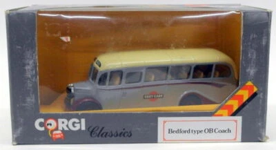 Corgi 1/50 Scale Model Bus C949/4 - Bedford Type OB Coach - Grey Cars Torquay - Image 1 of 2