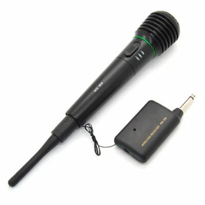 Professional Wireless Dual Microphone With Cordless Receiver for Church/ Karaoke - Image 1 of 4