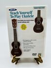 Alfred's Teach Yourself to Play Ukulele: Standard Tuning Edition DVD NEW Sealed