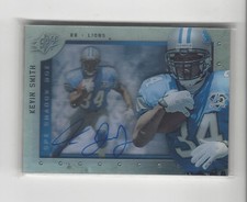 2009 SPx Shadow Box Kevin Smith AUTOGRAPH Lions