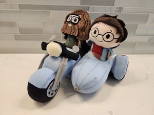 NEU Hallmark Itty Bittys Zauberwelt von Harry Potter & Hagrid mit Motorrad - Bild 1 von 11