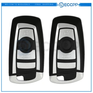 2 For BMW 1 3 5 Series F10 F20 F30 F40 Key Shell Remote YGOHUF5662 4 Buttons - Picture 1 of 8