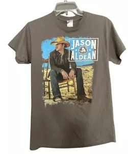 Camiseta Jason Aldean 2017 They Don’t Know Tour Música Country Talla Pequeña Camiseta Concierto - Imagen 1 de 5