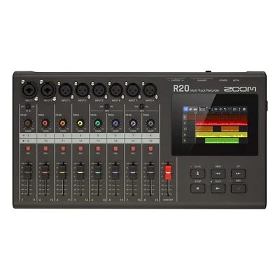 ZOOM R20 Multi-Track Recorder USB Audio Interface Full-color LCD Touchscreen NEW - Image 1 of 4