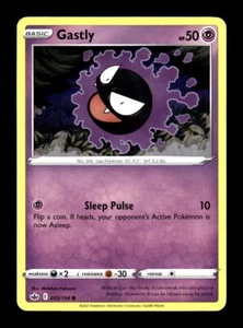 Pokemon Chilling Reign GASTLY 055/198 - Picture 1 of 1