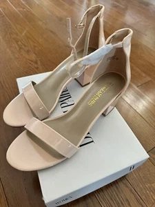 DREAM PAIRS Womens Low-Chunk Strap Heel Sandals - US Size 8 In Box - Picture 1 of 8
