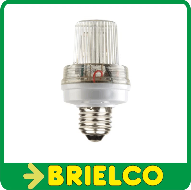 HQ POWER FLASH ESTROBOSCOPICO BLANCO BOMBILLA 40 DESTELLOS POR MINUTO 220VAC BD2187