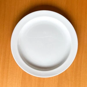 4 Rosenthal Form Duo 80 0001, White Breakfast Plates - Picture 1 of 4