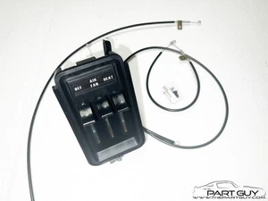 NUEVO 64-66 Chevy Truck CALENTADOR CONTROL Y CABLES SIN AIRE ACONDICIONADO CALOR C10 Pickup GMC 65 1965  - Imagen 1 de 9